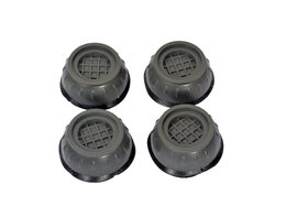 BIYANKA Anti Vibration Pads for Washing Machine/Fridge/Home Furniture - Set of 4 with 4 Wall Adhesive Hooks