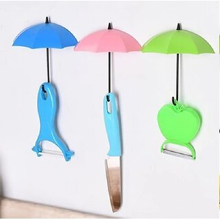 BIYANKA Colourful Umbrella Key Holder