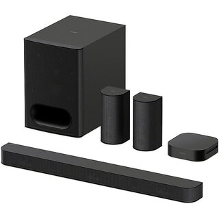SONY Bravia Theatre System 6(HT-S60),Dolby Atmos, subwoofer  Wireless Rear Speakers 1000 W Bluetooth Home Theatre(Black, 5.1 Channel)