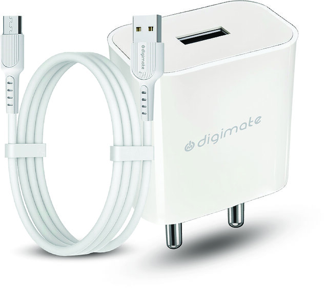 Buy Digimate 15W Single USB Port Charger With Micro USB Cable (DG-ADP ...