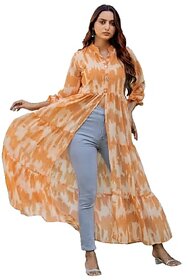 SARINKU Women's Kurti Georgette for Women & Girl