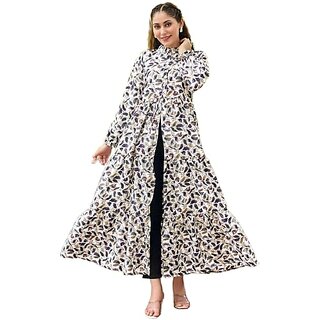 SARINKU Women's Kurti Crepe Fabric for Women & Girls