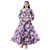 SARINKU Georgette Gown Dress for Women Stylish Ethnic Gown Long One Piece for Girl and Women