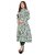 SARINKU Gown Crepe Fabric Dress for Women Ethnic Gown Long One Piece for Girls and Women