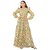 SARINKU Gown Crepe Fabric Dress for Women Stylish Ethnic Gown Long One Piece for Girls and Women