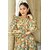 SARINKU Gown Crepe Fabric Dress for Women Stylish Ethnic Gown Long One Piece for Girls and Women