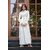 SARINKU Gown Crepe Fabric Dress for Women Stylish Ethnic Gown Long One Piece for Girls and Women