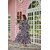 SARINKU Gown Crepe Fabric Dress for Women Stylish Ethnic Gown Long One Piece for Girls & Women