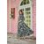 SARINKU Gown Crepe Fabric Dress for Women Stylish Ethnic Gown Long One Piece for Girls & Women