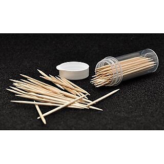Wooden Toothpicks  (100 Per Pack) 100 Toothpicks - Made in china