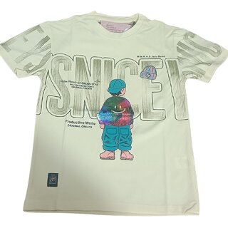 SNICE Kids T-Shirt - Playful Graphic Tee for Children