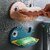 Soap Stand Holder for Bathroom Kitchen Sink Magic Stickers Wall Mounted (Pack of 2 Pcs) Soap Dish Holder, Fish Design