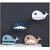 Soap Stand Holder for Bathroom Kitchen Sink Magic Stickers Wall Mounted (Pack of 2 Pcs) Soap Dish Holder, Fish Design