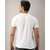 Code Yellow Men Solid Round Neck Cotton White T-Shirt