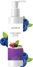 HEY DEAR Instant Fairness Natural Blueberry Face Wash - 100ml