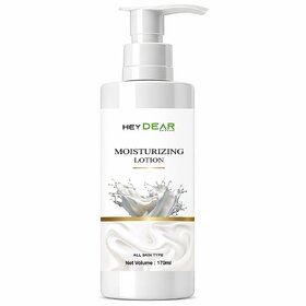 HEY DEAR Moisturizing Lotion - Hydrating Skin Moisturizer for All Skin Types, 170ml