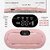 Portable Cordless Heating Pad for Menstrual Cramps Relief, for Stomach, 3-Speed Temperature Adjustment and 4-Speed Massage Modes, Back and Belly Heating Pad for Women Pink Color