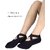 Toes & Feet Women's Padded Anti-Slip Grips Yoga Pilates Ballet Barre PiYo Socks (Assorted Color)