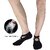 Toes & Feet Women's Padded Anti-Slip Grips Yoga Pilates Ballet Barre PiYo Socks (Assorted Color)