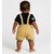Littlemama Dungaree For Baby Boys & Baby Girls Printed Cotton Blend(Grey, Pack of 1)