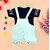 Littlemama Dungaree For Baby Boys & Baby Girls Casual Printed, Applique Cotton Blend (Multicolor, Pack of 1)
