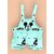Littlemama Dungaree For Baby Boys & Baby Girls Casual Printed, Applique Cotton Blend (Multicolor, Pack of 1)
