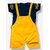 Littlemama Dungaree For Baby Boys Self Design Cotton Blend (Green, Pack of 1)