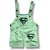 Littlemama Dungaree For Baby Boys Printed Cotton Blend (Green, Pack of 1)