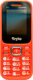 Tryto T1 310Pro (Dual SIM, 1000 mAh Battery, 1.8 inch Display, Red)