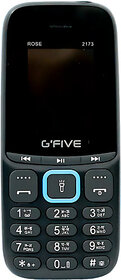 Gfive Rose 2173 (Dual SIM, 1050 mAh Battery, 1.8 inch Display, Black)