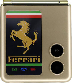 Mixx Elite Flip (Dual SIM, 1000 mAh Battery, 2.4 inch Display, Gold)