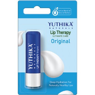 Yuthika Moisturizing Lip Balm Original 4.8g | Repairs Dry, Damaged Lips with Natural Oils
