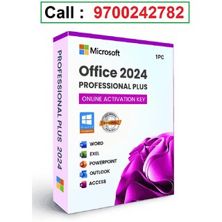 Office Professional Plus 2024 (Instant Email Delivery) Genuine Licnese Key  Lifetime Validity. Call  9700242782