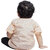 Kid Kupboard Cotton Baby Boys Shirt, Light Beige, Half-Sleeves, 9-12 Months KIDS7898