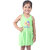 Kid Kupboard Cotton Baby Girls A-Line Frock, Light Green, Sleeveless, 4-5 Years KIDS7917