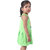 Kid Kupboard Cotton Baby Girls A-Line Frock, Light Green, Sleeveless, 4-5 Years KIDS7917