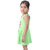 Kid Kupboard Cotton Baby Girls A-Line Frock, Light Green, Sleeveless, 4-5 Years KIDS7917