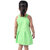 Kid Kupboard Cotton Baby Girls A-Line Frock, Light Green, Sleeveless, 4-5 Years KIDS7917