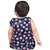 Kid Kupboard Cotton Baby Girls A-Line Frock, Dark Blue, Sleeveless, 9-12 Months KIDS7921