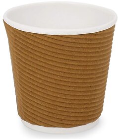 150 ml Double Wall Ripple Paper Cups  Pack of 25