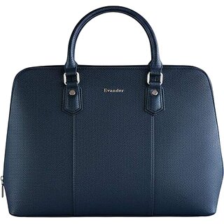 Stylish Black Textured Satchel Bag for Professionals and Casual Use
