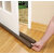 Twin Draft Special for Safty Twin Door Draft Guard14 Floor Mounted Door Stopper(Brown)