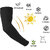 UV Protection Arm Sleeves & Hand Gloves Cotton Unisex - For Driving, Hiking, Sports, Biking & Cycling (1 Pair Black)