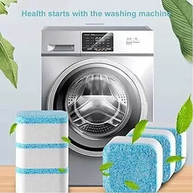 (Pack of 20) Washing Machine Deep Cleaner Effervescent for Front and Top Load Machine Dishwash Bar (36 x 4.17 g)
