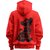 BULL CLOTHING Mens I Walk On The Wild Side  Premium 280 GSM Fleece Red Hoodie for Ultimate Comfort and Style (XXL)