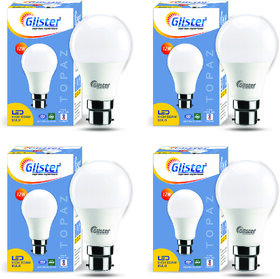 Glister 12W LED Bulb(PACK OF 4)