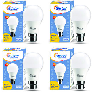 Glister 20W LED Bulb(PACK OF 4)