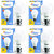 Glister 20W LED Bulb(PACK OF 4)