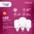 Glister 50W LED Bulb(PACK OF 8)