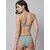 (Pack of 1) DoctorLingerie Womens Solid Green Bra Panty Set - 30B Padded